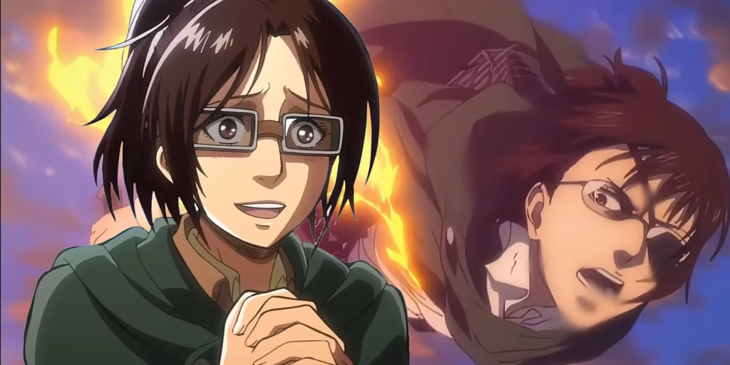 hange zoe in attack on titan