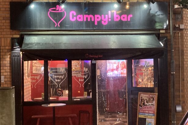 Campy Bar in Shinjuku Ni-Chome, Japan.