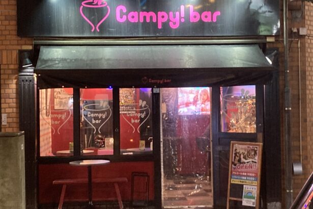 Campy Bar in Shinjuku Ni-Chome, Japan.