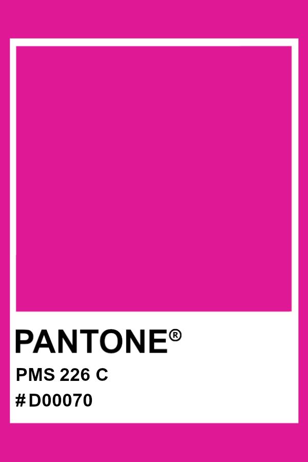 Pink Pantone in Bisexual Flag