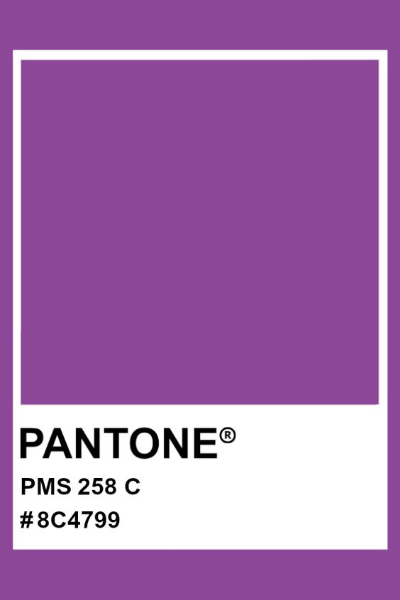 Purple Pantone in Bisexual Flag