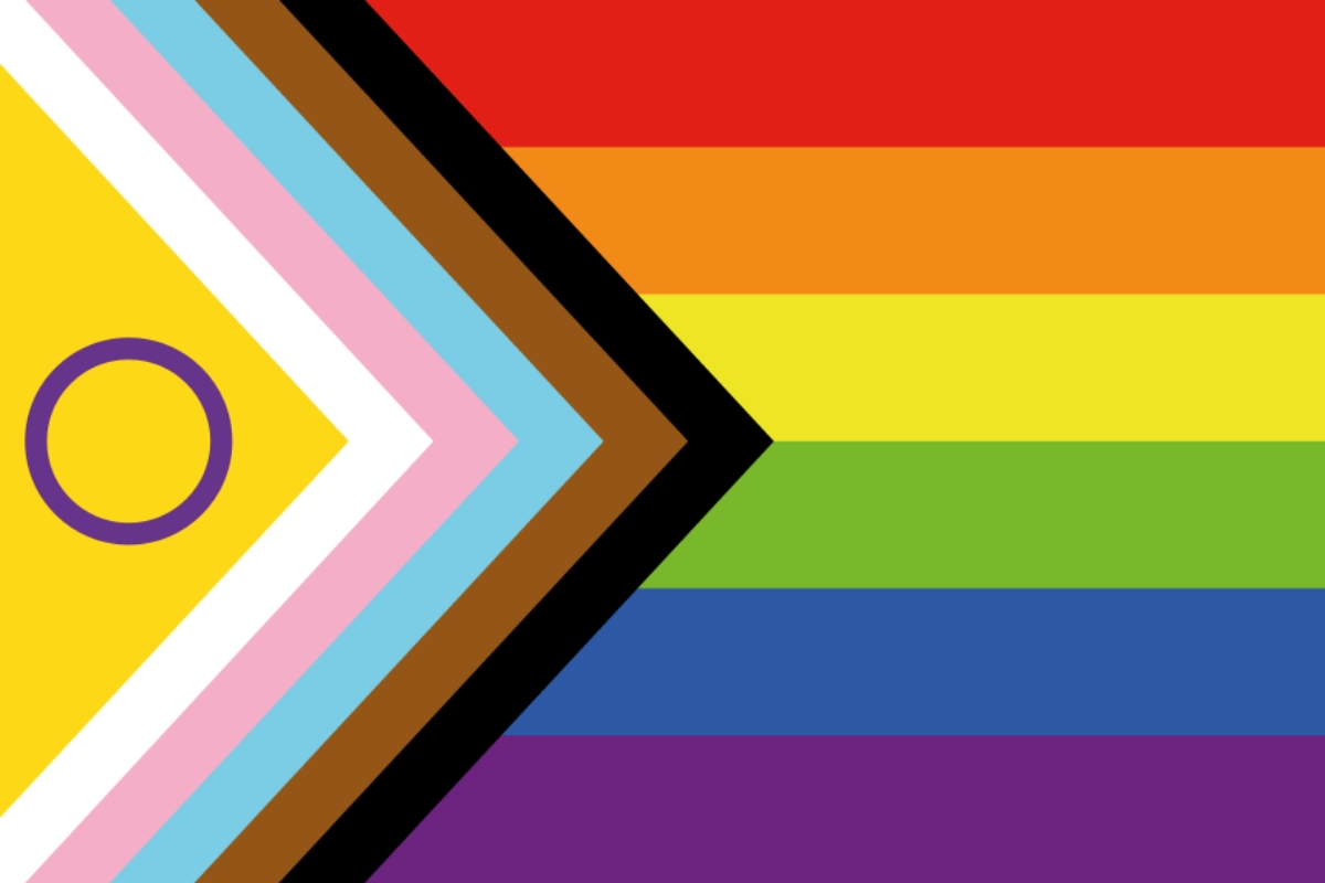 LGBTQ+ Pride Flags: Meanings, Colours and History 14 Intersex-Inclusive Progress Pride Flag, created by Valentino Vecchietti