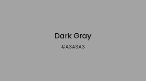 dark grey color