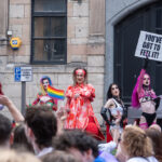 Drag queens at Pride in Liverpool 2023
