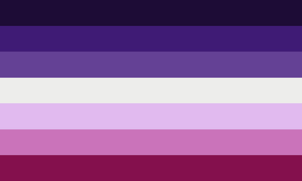 moon lesbian flag