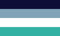 oriented aroace flag