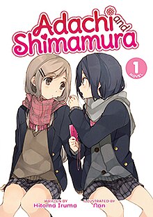 Adachi to Shimamura light novel volume 1 cover