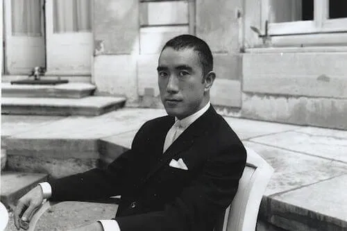 Yukio Mishima in his life after the war