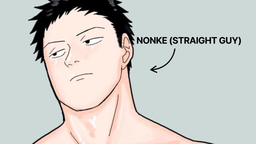 nonke meaning straight