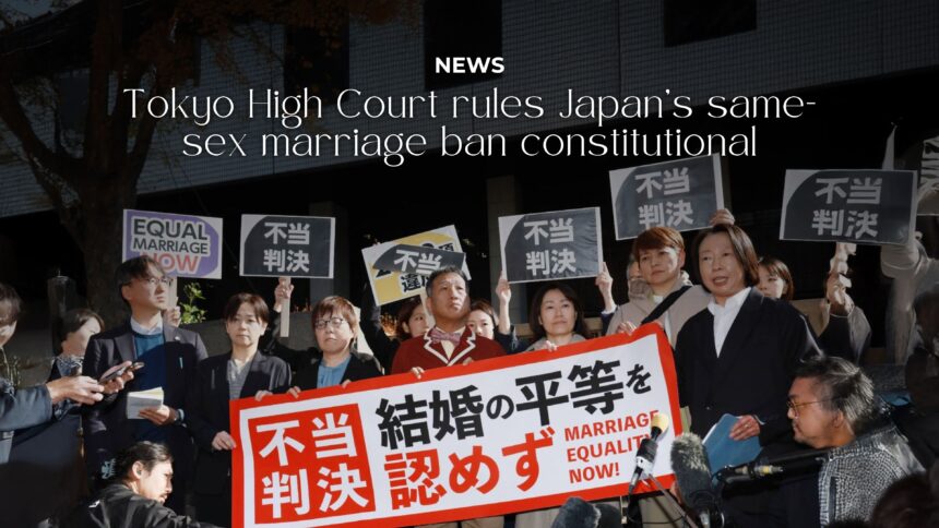 same sex marriage in Japan
