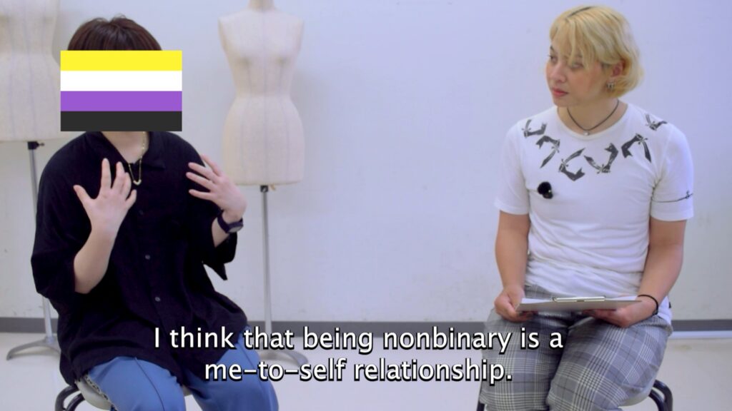 Nonbinary Documentary: Fashioning Ambiguity: Japanese Nonbinary Style 11 abe youtube