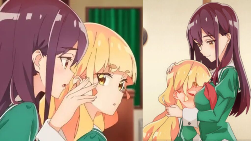 Yuri Anime yuri real feeling