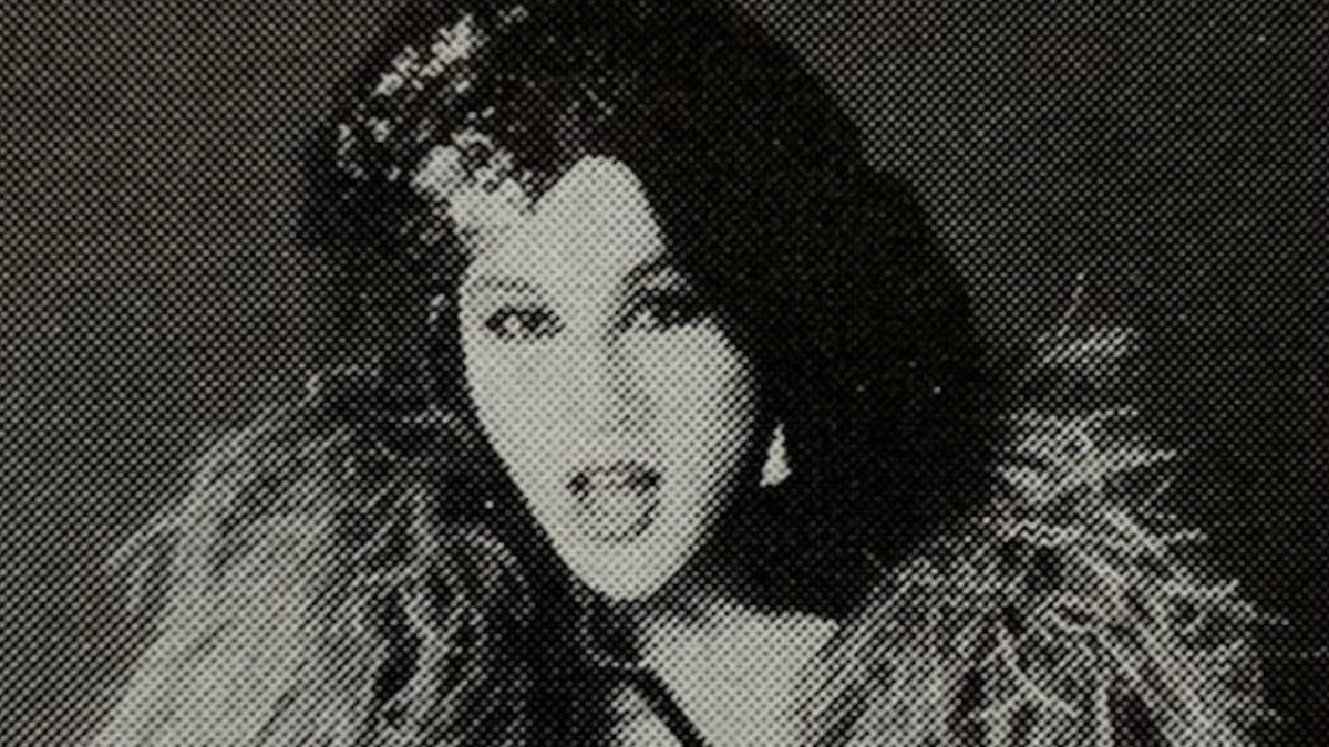 Album artwork from Betty (ベティ), I Love You はひとりごと, released in 1981.
