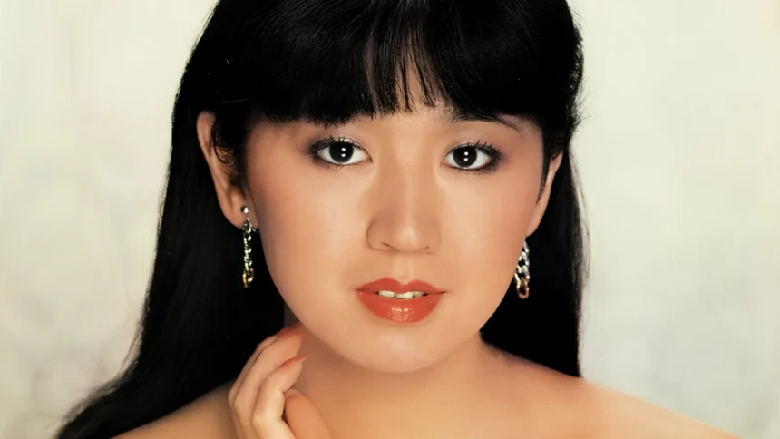 Rumiko Matsubara’s cover artwork for album New-half, released in 1981.