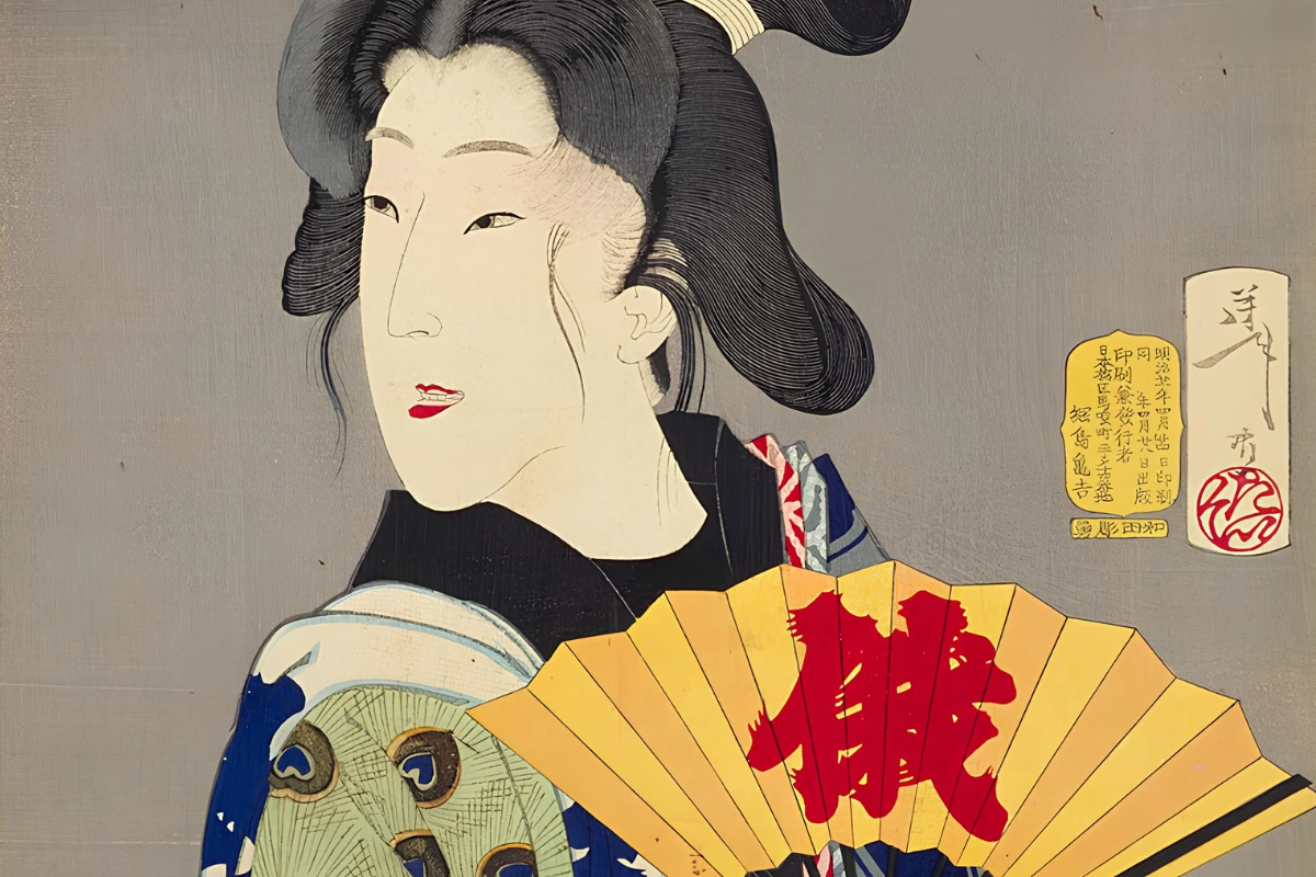 Bishonen is displayed during Meiji period - an adaption from Edo period Wakashu.